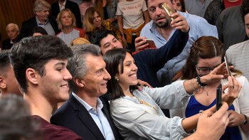 Mauricio Macri en la UBA