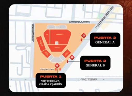 La nueva sede del Knotfest 2025. (Instagram)