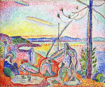 Lujo, calma y voluptuosidad (1904) de Henri Matisse