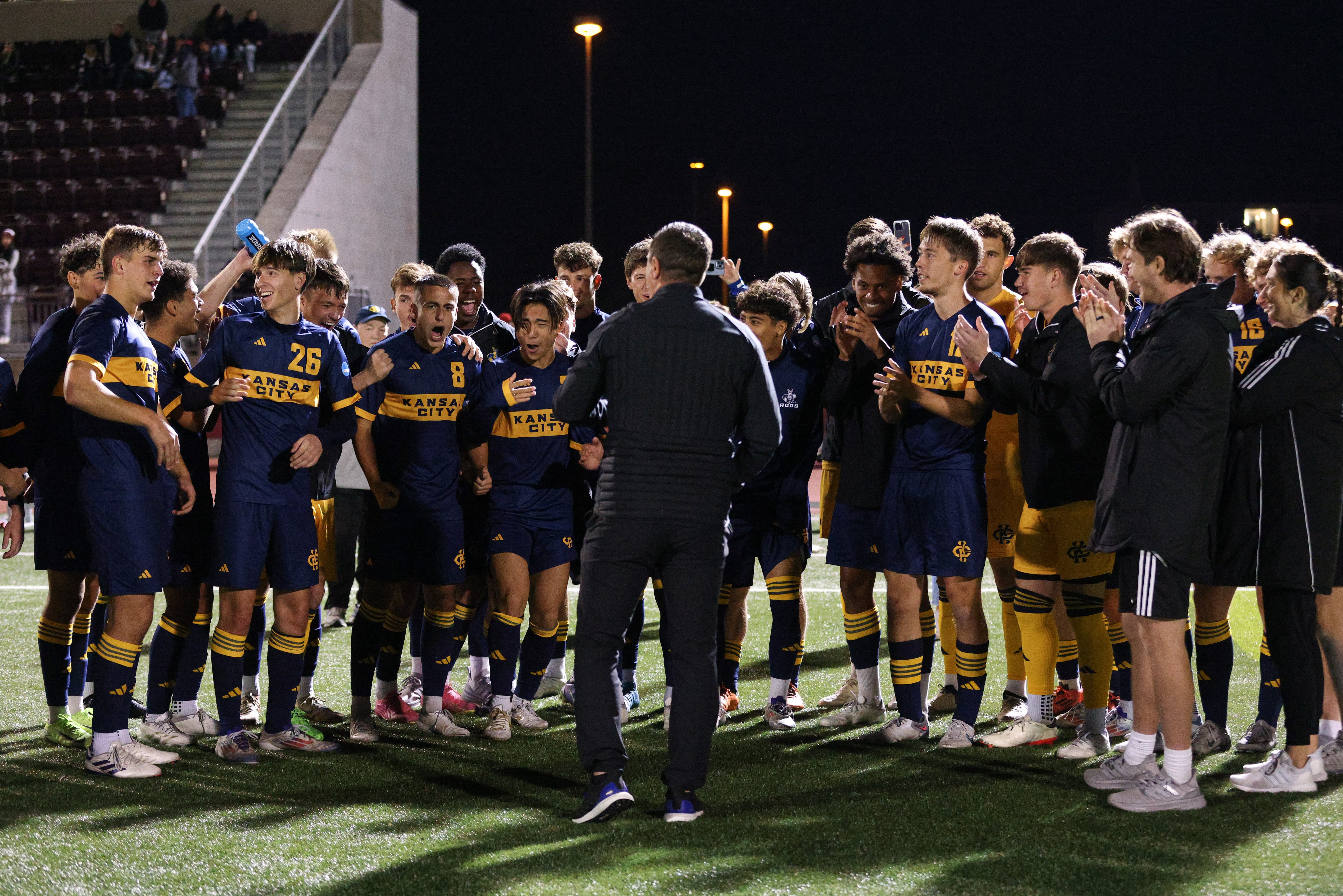 El equipo masculino de la University of Missouri-Kansas City (University of Missouri-Kansas City)