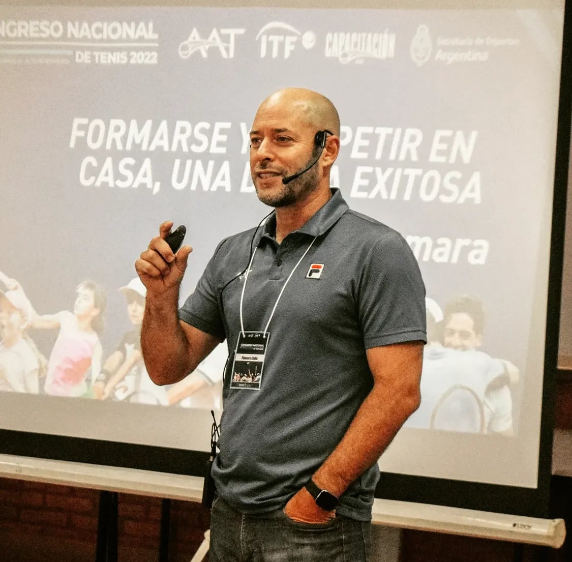 Eddie Fiumara, Director Deportivo de la Asociación Argentina de Tenis