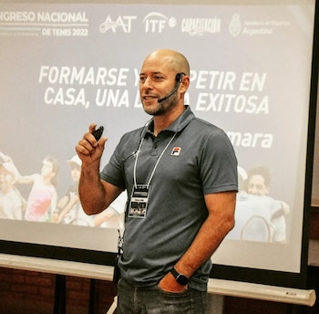 Eddie Fiumara, Director Deportivo de la Asociación Argentina de Tenis