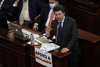 Colombia's Defense Minister Diego Molano