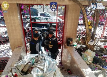 Un hombre fue puesto a