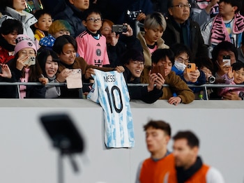 La pasión por Messi también