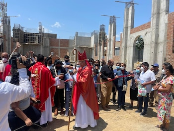 El paso del Papa León