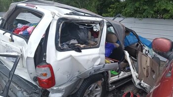 Familia colombiana fue arrollada por