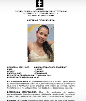 Familiares y autoridades de Barranquilla