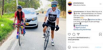 Foto tomada de Instagram @johanismenco