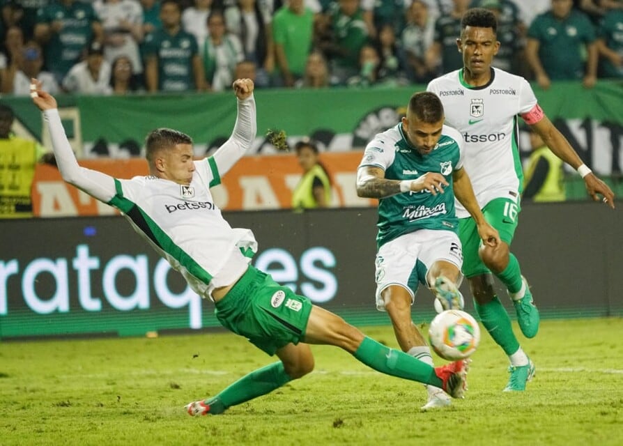Atlético Nacional impuso jerarquía en casa y venció 2-1 al Deportivo Cali