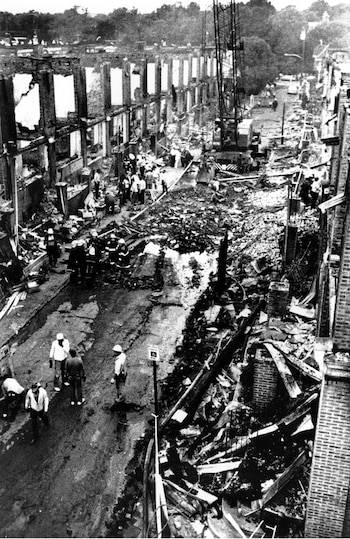 Bomba en MOVE Filadelfia