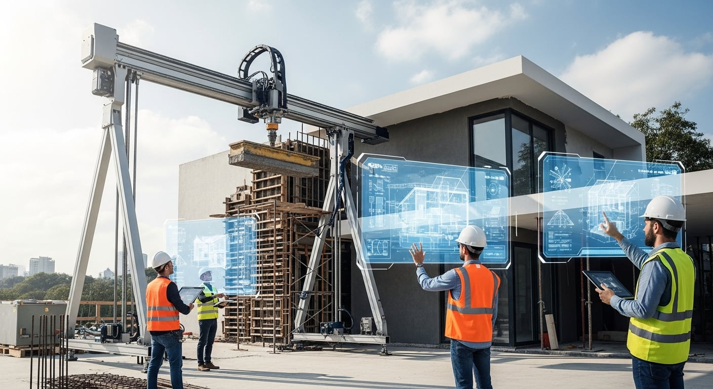 Tu próxima casa estará lista en 24 horas gracias a esta IA e la impresión 3D