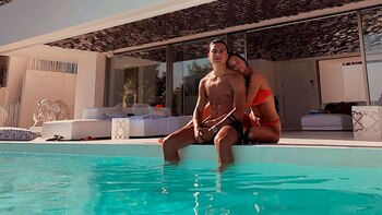 Oriana Sabatini y Paulo Dybala