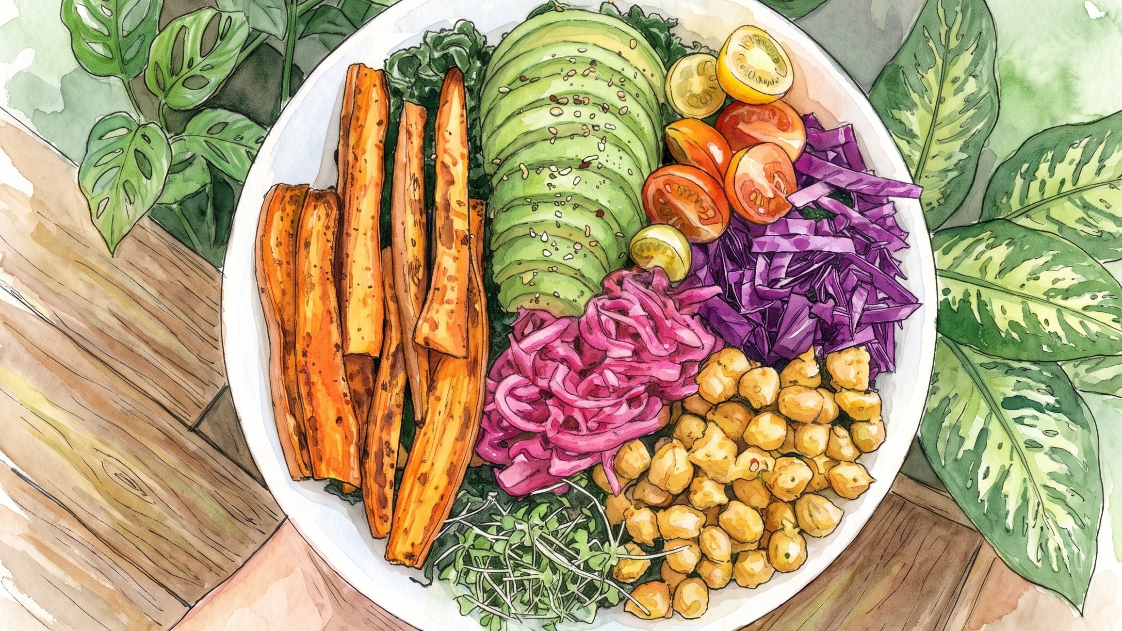 La dieta rica en frutas, verduras, frutos secos, cereales integrales y pescados grasos se asocia con menores marcadores inflamatorios. (Imagen Ilustrativa Infobae)