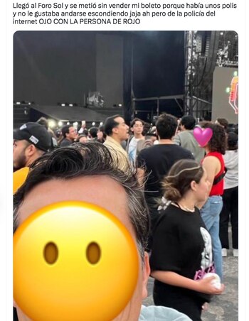 El sujeto presumió que se