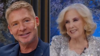 Adrián Suar sorprendió a Mirtha Legrand en vivo con una propuesta que la emocionó: “Soy centenaria”