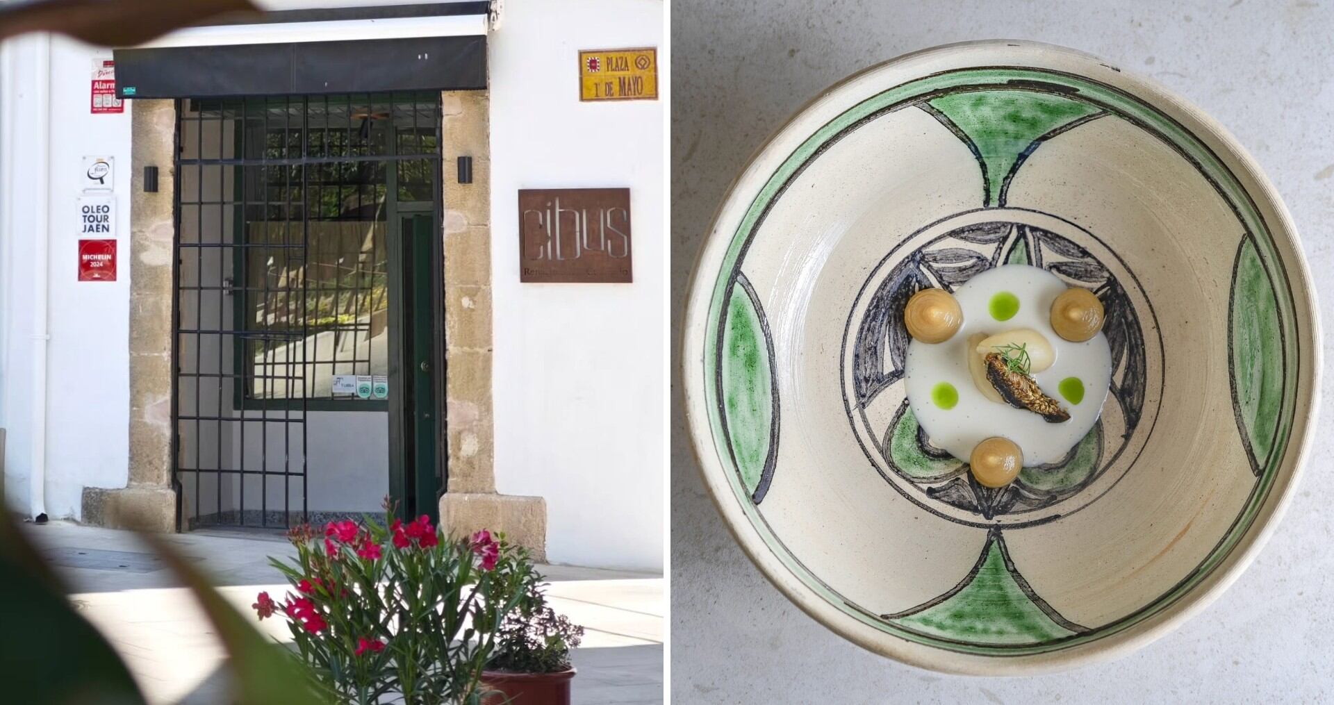 Restaurante Cibus Renacimiento, en Úbeda (Instagram / @cibus_renacimientoculinario)