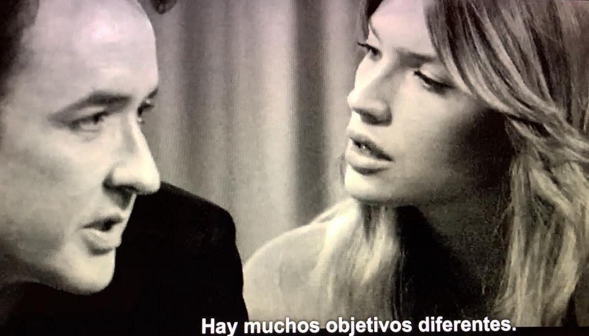 Chloe Bello y John Cusack en “We are not animals” (2013), de Alejandro Agresti con guión del actor