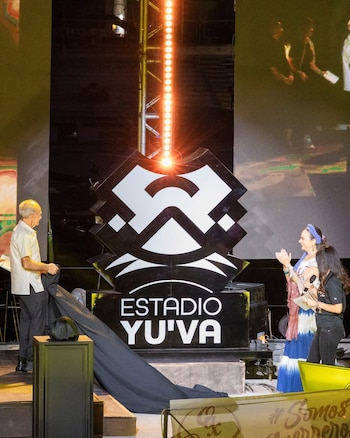 La apertura del Yu’Va reunió a directivos, jugadores, artistas y aficionados en una celebración de tres décadas de historia beisbolera. (Instagram/ @guerrerosoax)