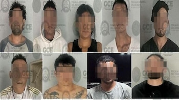 Caen nueve presuntos miembros del CJNG en San Luis Potosí