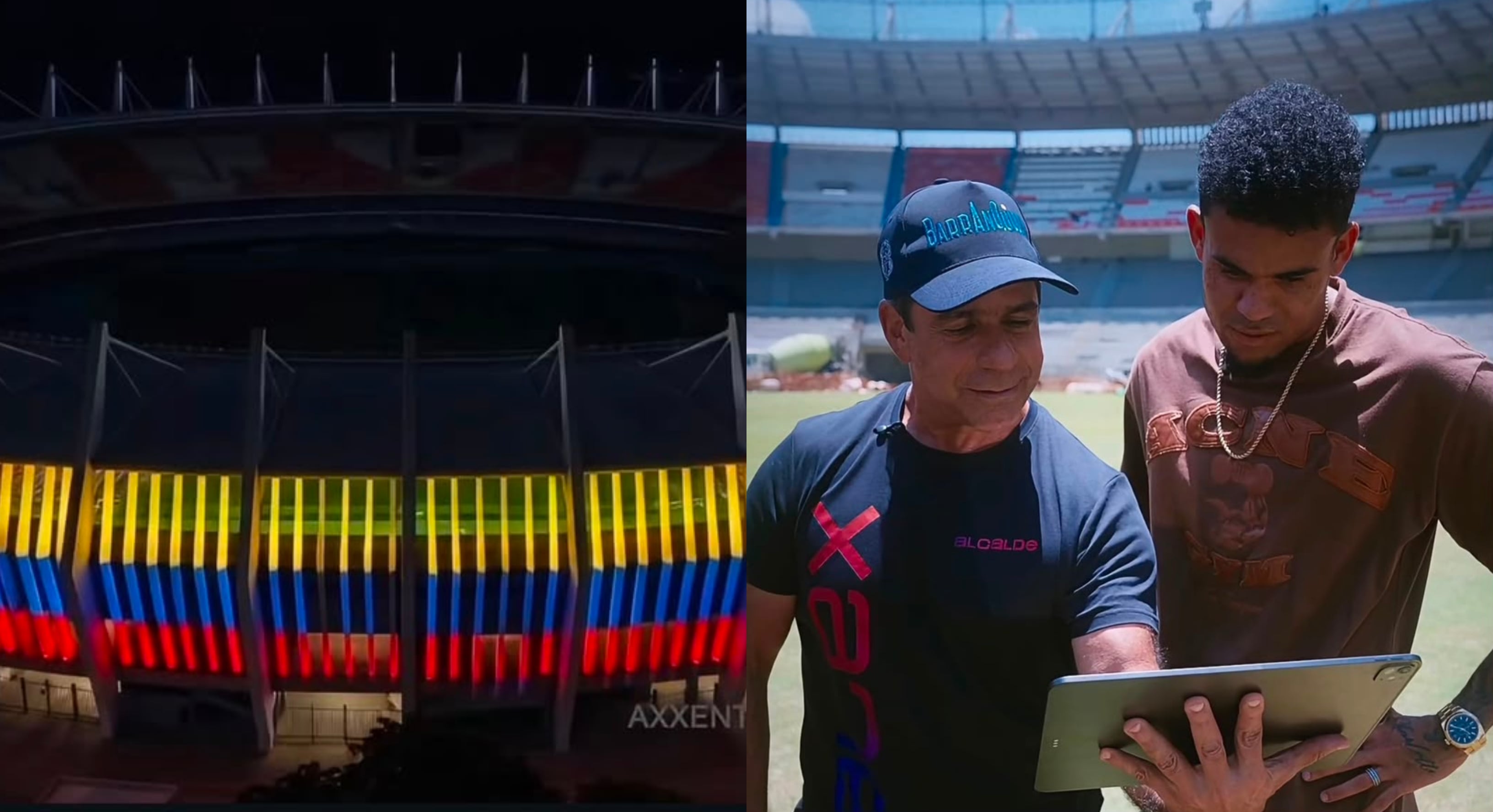 El Metropolitano tendrá una nueva cara y Luis Díaz fue testigo de la sorpresa con 74.000 luces led