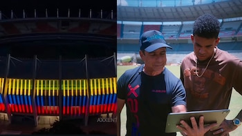 El Metropolitano tendrá una nueva cara y Luis Díaz fue testigo de la sorpresa con 74.000 luces led