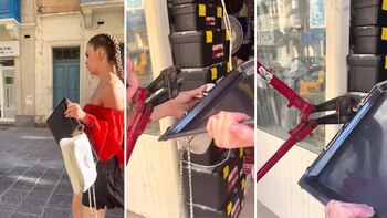 El contenido del video, que