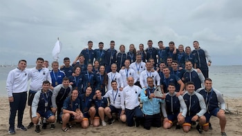 La Princesa de Asturias participa en la XXV Regata Universitaria de Piragüismo en Murcia