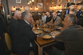 Mauricio Macri y Alfredo Cornejo