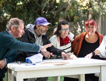 Juan Carr, Alex Freyre, Agustina