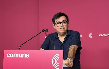 21/09/2026 El portavoz de los Comuns y secretario primero de la Mesa del Congreso, Gerardo Pisarello
POLITICA