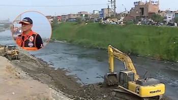 Indeci inicia labores de descolmatación del río Rímac ante llegada del fenómeno El Niño