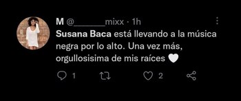 Susana Baca es elogiada en