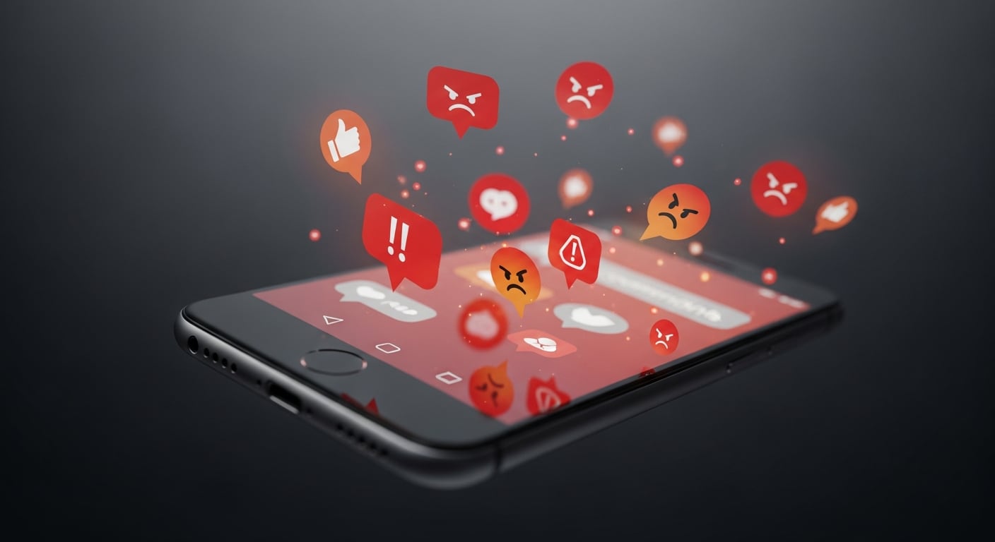 La adicción a la información y la presión social de los influencers agravan los trastornos de sueño y el malestar emocional (Imagen Ilustrativa Infobae)