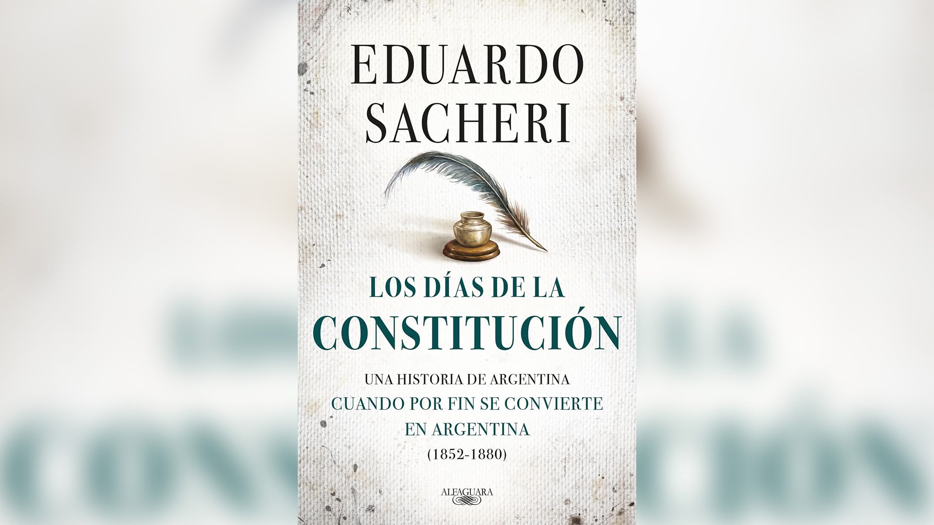 El tercer libro de Historia de Eduardo Sacheri. (Cortesía PRH)