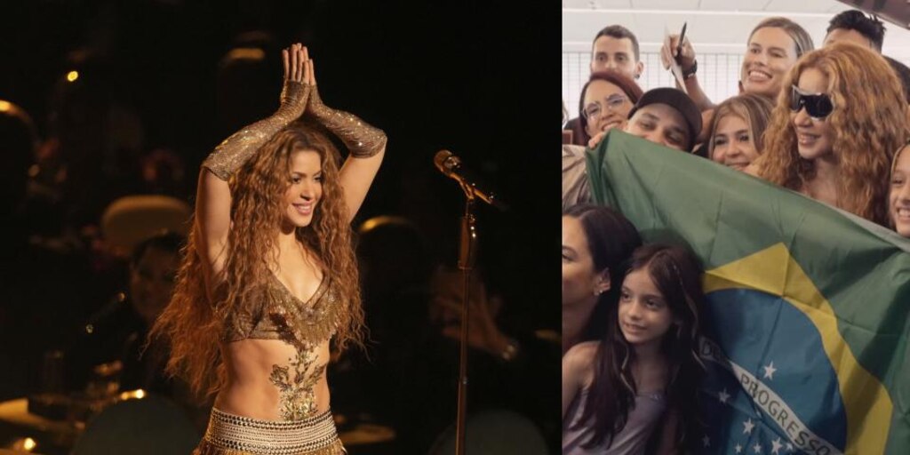 Shakira desató la locura en Brasil: así fue el recibimiento de sus fans antes del arranque de su gira mundial - Infobae