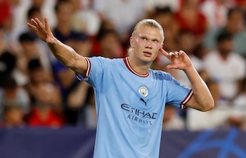 Erling Haaland se enfrentará ante el Borussia Dortmund en la Champions League (Foto: REUTERS)