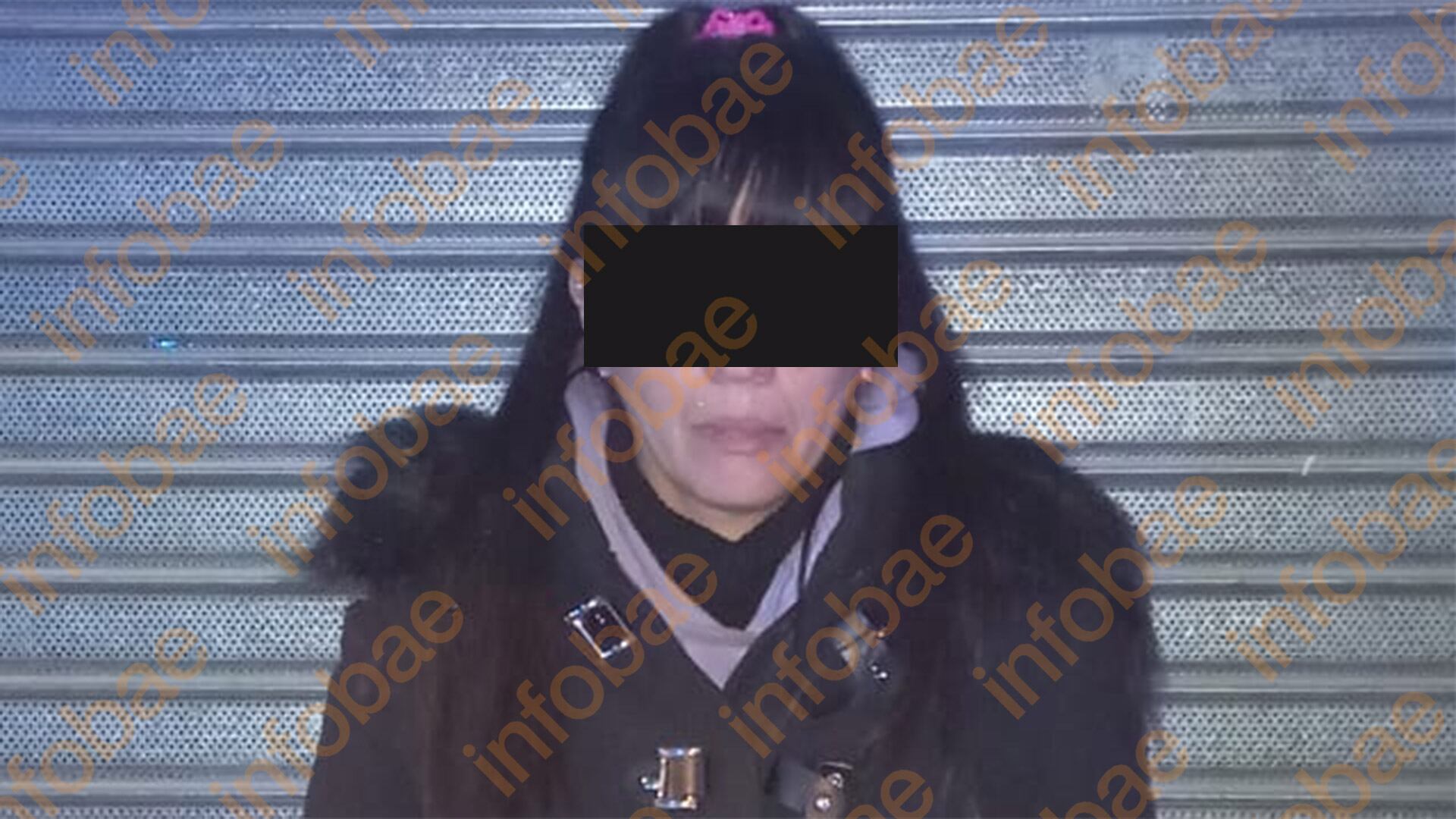 Magdalena Angarola tras ser detenida por la Policía de la Ciudad