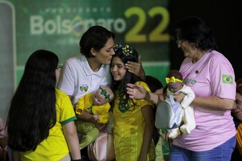 La primera dama brasileña Michelle