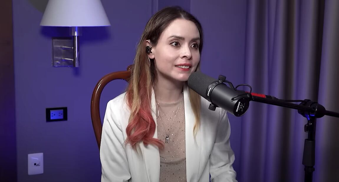 Maryfer Centeno habló sobre Niurka Marcos. (Captura de pantalla/YouTube: Gusgri)