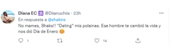 Los comentarios que recibió Shakira