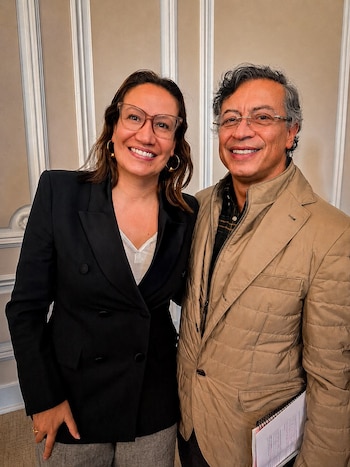 Carolina Corcho agradeció a Gustavo Petro por permitirle ser parte de su administración - crédito @carolinacorcho/X