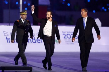 El presidente de El Salvador