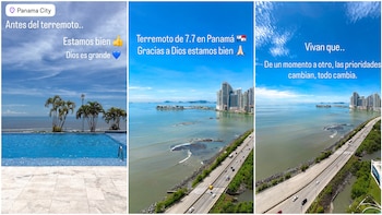 El exparticipante de Gran Hermano Martín Anchorena comunicó a través de sus redes sociales que resultó ileso tras el sismo en Ciudad de Panamá.
