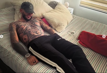 Nuevo tatuaje de Duván Vergara,