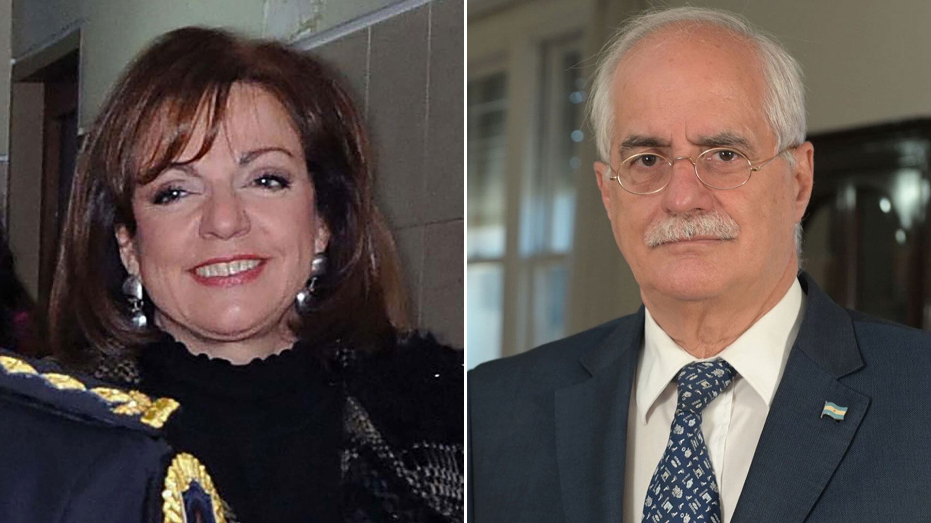 Ex ministros de Defensa y militantes de la izquierda peronista de los 70, Nilda Garré y Jorge Taiana