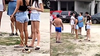 Viral : un jeune homme promène