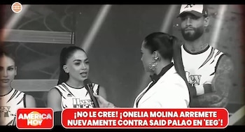 Onelia rompe su silencio y amenaza a Said Palao en medio de polémica: “Decido no hablar por tranquilidad”. Captura: Esto es Guerra.