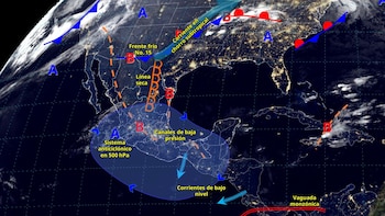 Circulaciones anticiclónicas generan ambiente caluroso