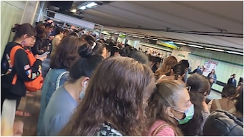 Reportan sobrecupo en estaciones del